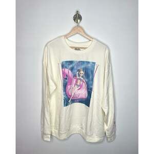 Barbie Vacay Mode Pool Graphic Crewneck Pullover